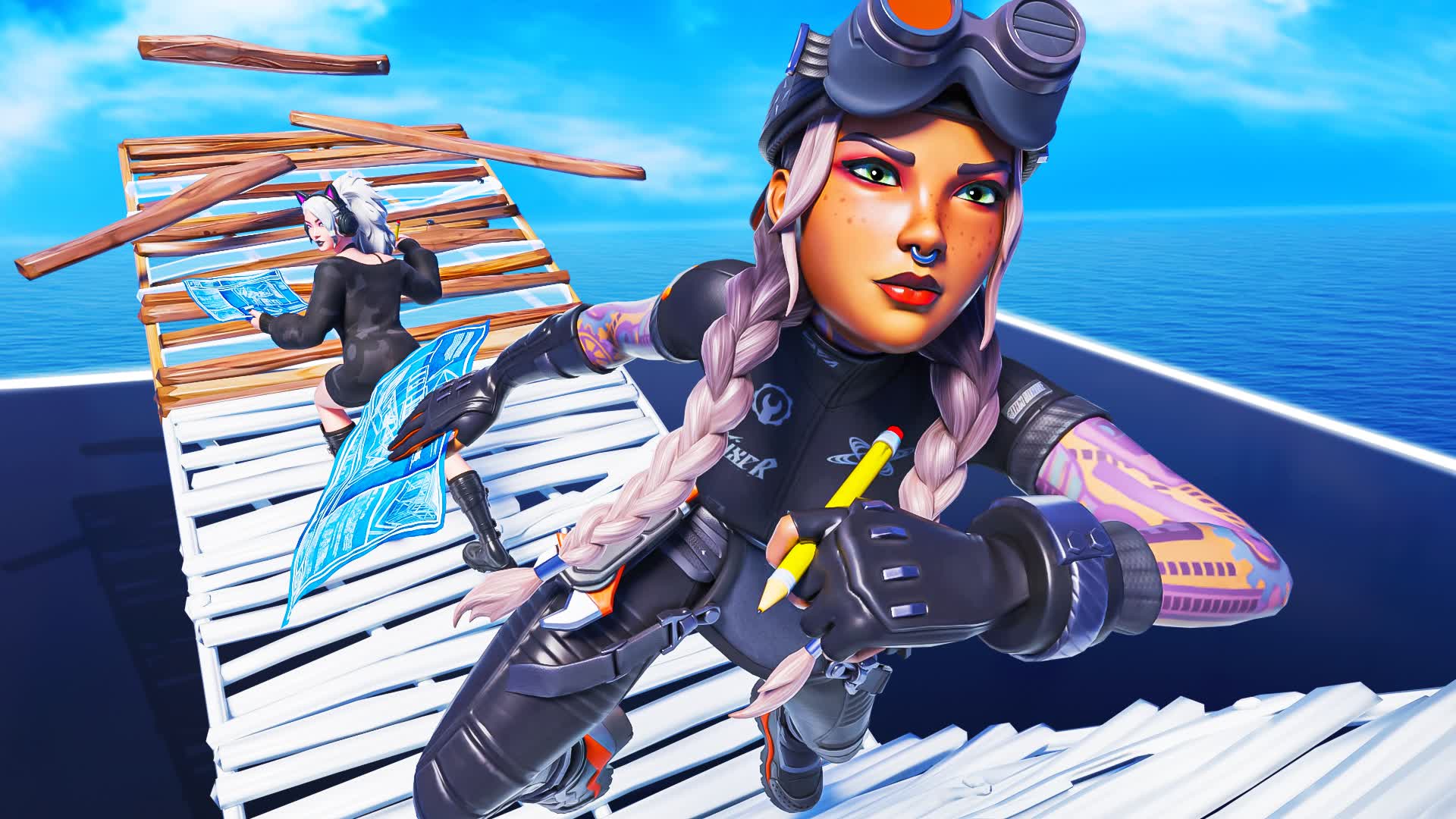 [FLASHBARRY] 1v1 — Fortnite Creative map