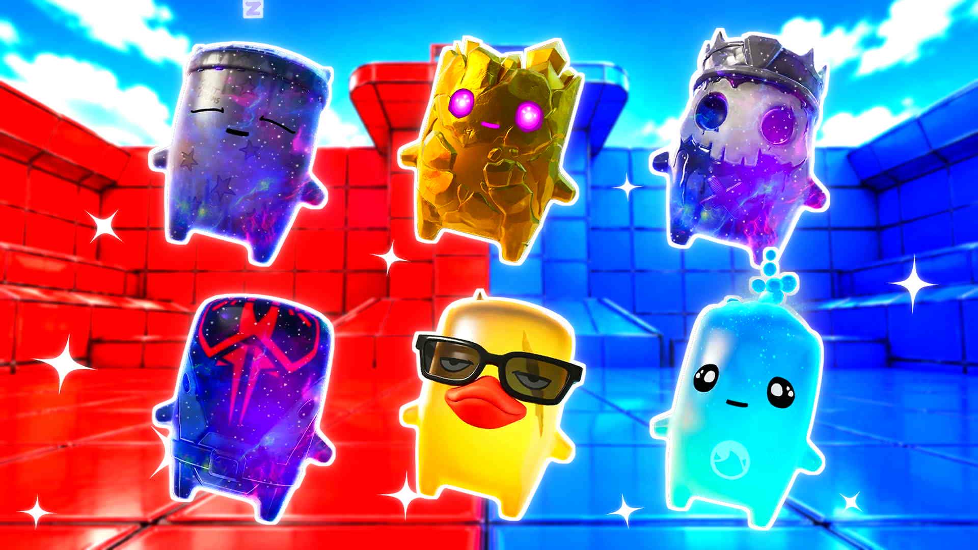 RED VS BLUE OFFSET SIGHT 🔴🔵 — Fortnite Creative map