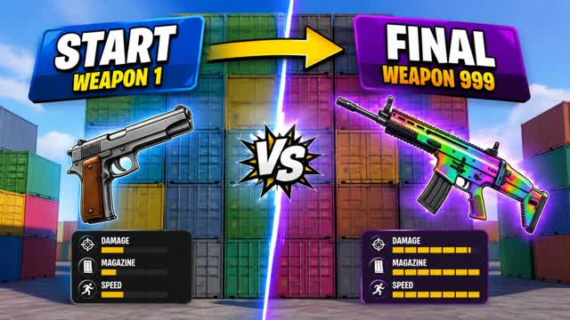 InfiniteGunGame V2 — Fortnite Creative map