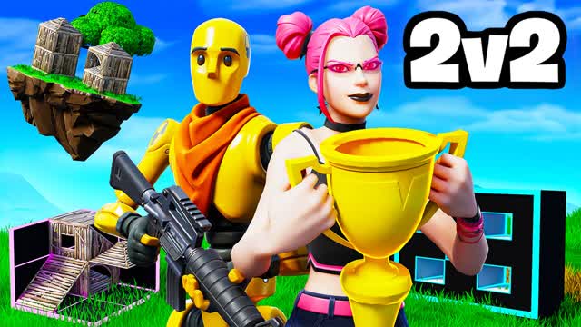 MIX GAME 2V2 — Fortnite Creative map