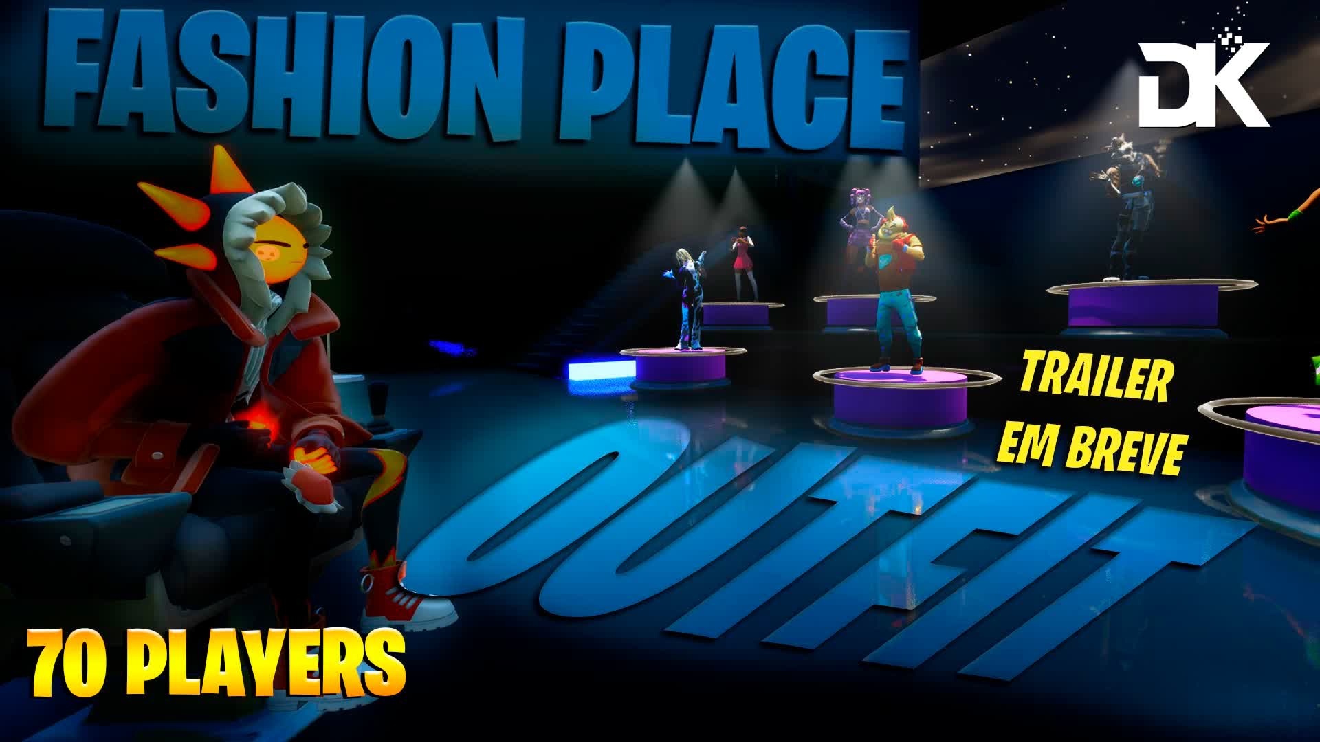 ✨FASHION PLACE✨[OUTFIT] — Fortnite Creative map