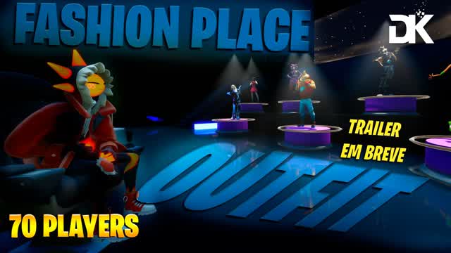 ✨FASHION PLACE✨[OUTFIT] — Fortnite Creative map cover art