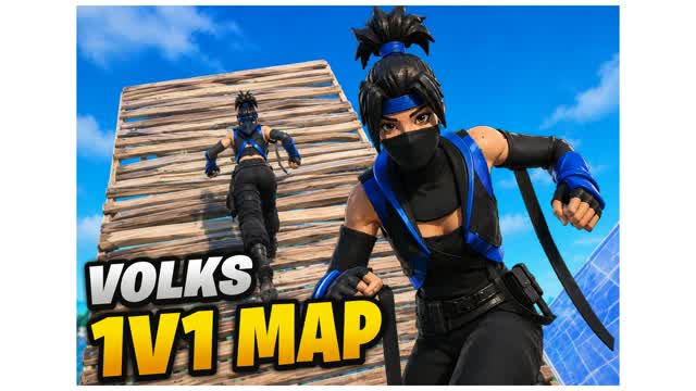 volk's 1v1 — Fortnite Creative map cover art