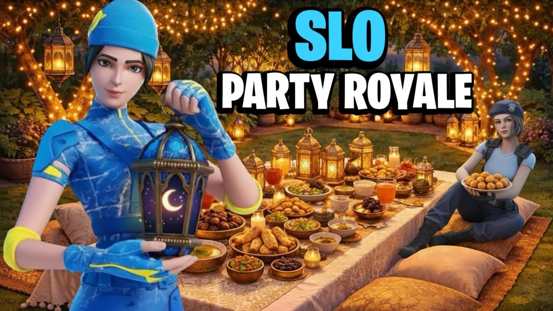 PARTY ROYALE SLOW — Fortnite Creative map