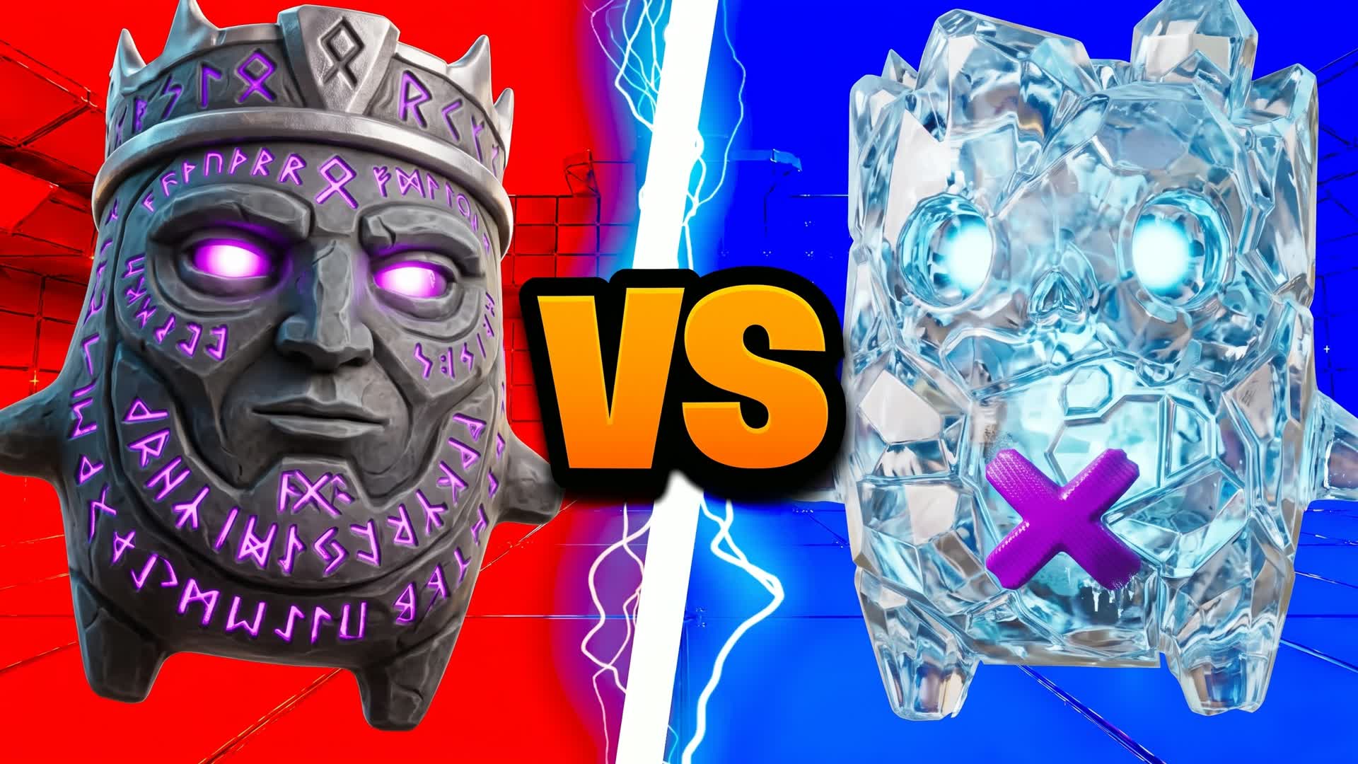 CRAZY RED VS BLUE 1 2 3 — Fortnite Creative map
