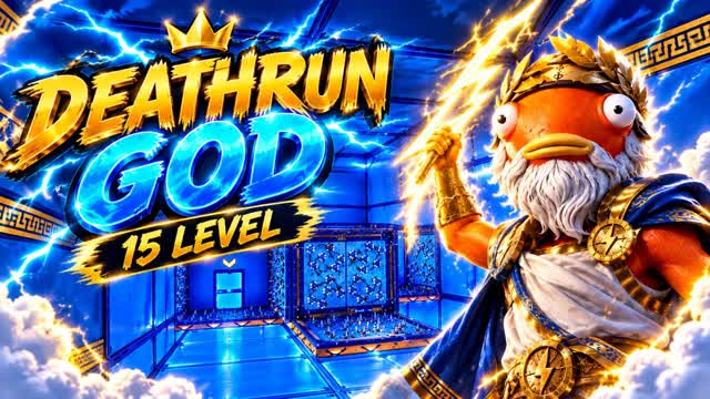 The God Deathrun — Fortnite Creative map