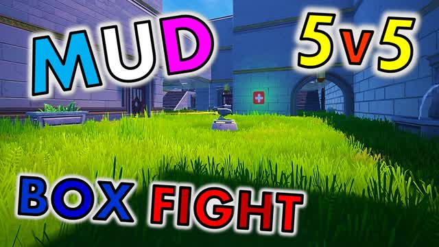 MUD Box Fight 5v5 👑 — Fortnite Creative map cover art