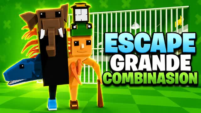 COMBINASION PRISON (OBBY PARKOUR) — Fortnite Creative map