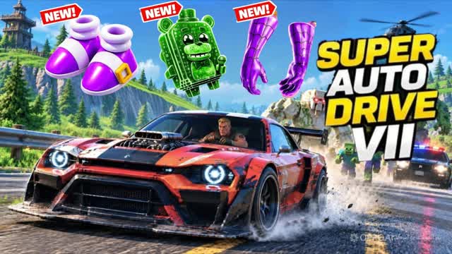 THEY DRIVING CARS RPπ΄ β Fortnite Creative map