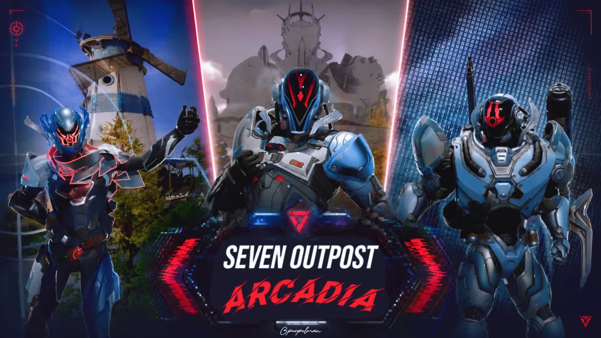 Seven Outpost : Arcadia — Fortnite Creative map