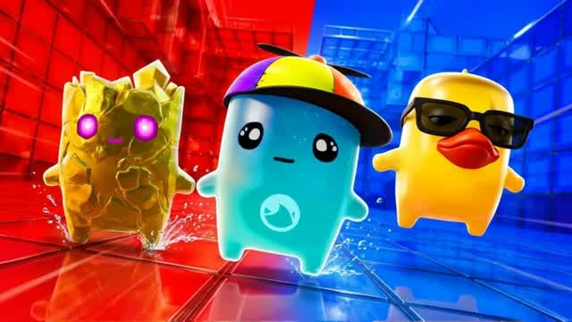 red vs blue luis vuitton — Fortnite Creative map