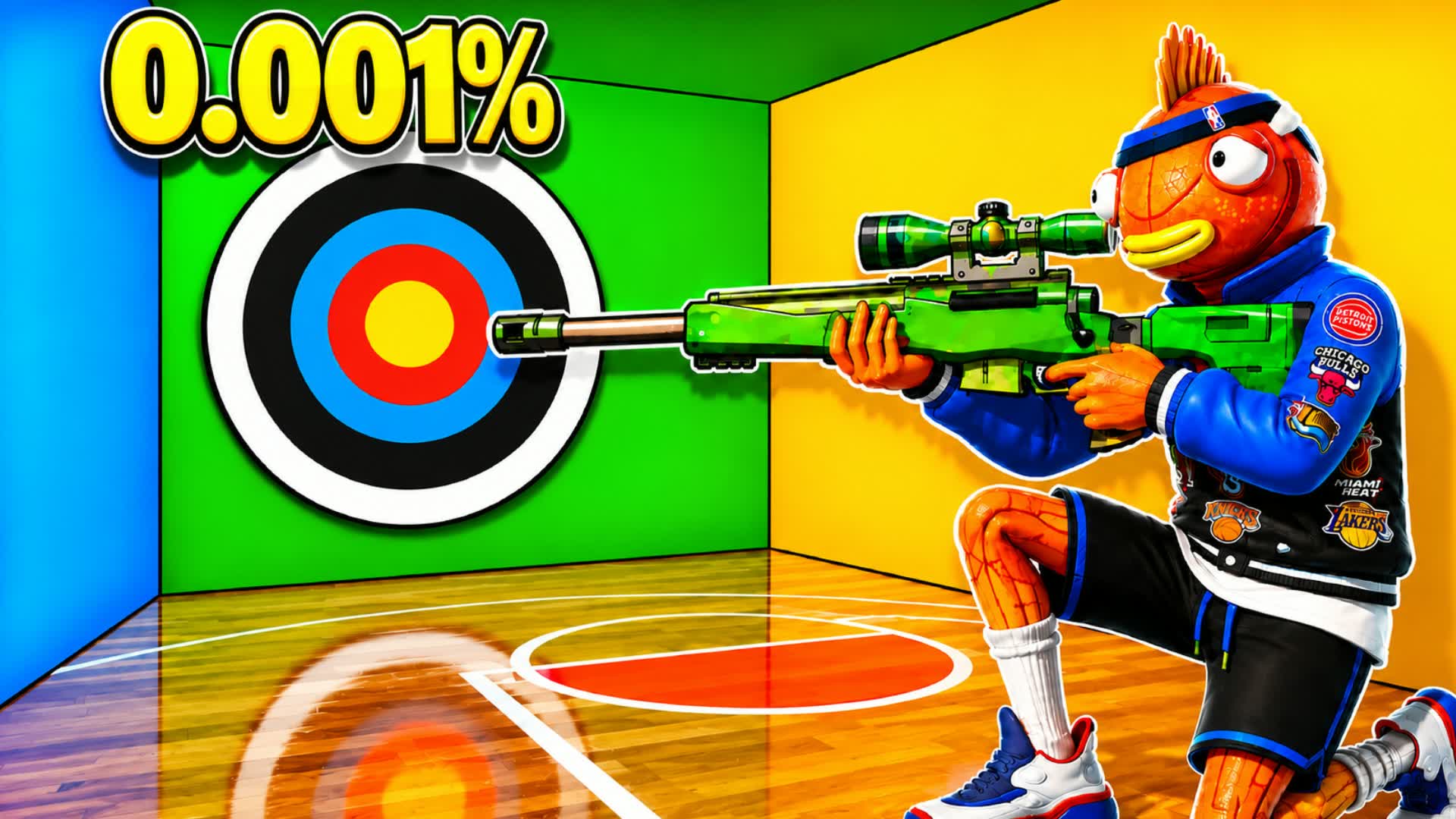 🌠🛡️ MYTHIC TRICKSHOT FORCE PARKOUR ⚔️ — Fortnite Creative map