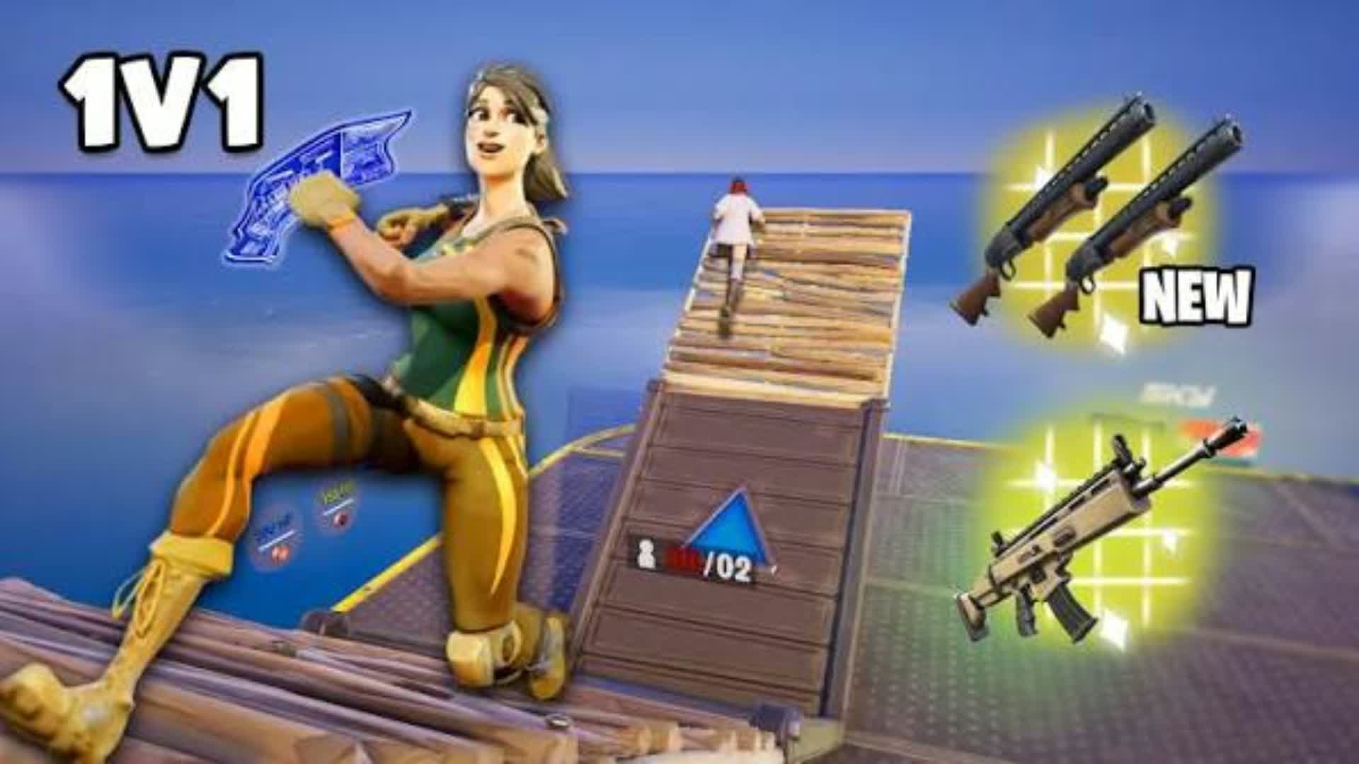 ManuBugha 1V1 — Fortnite Creative map