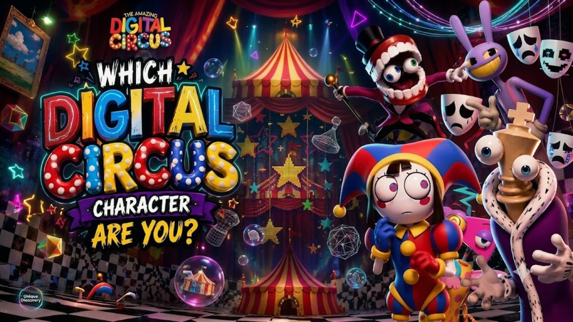 Which Digital Circus Character Are You? — Fortnite Creative map