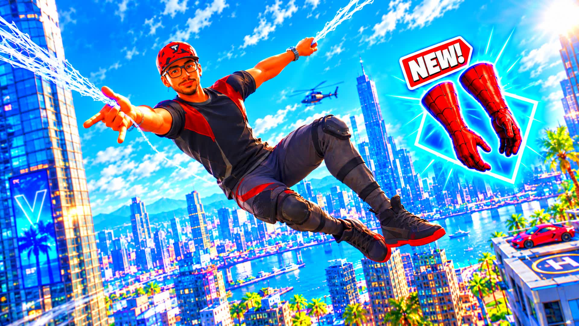 🎯SPIDER CITY TYPICAL GUN GAME NEW!😎 — Fortnite Creative map