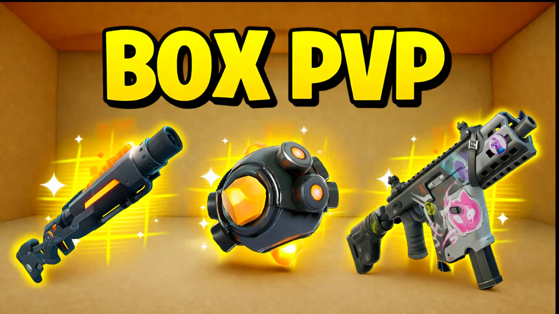 Rapid Box Fights [New Weapons] — Fortnite Creative map