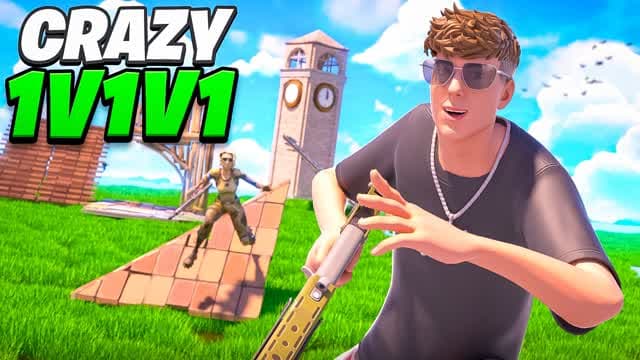 CRAZY 1V1V1 CSAMI — Fortnite Creative map