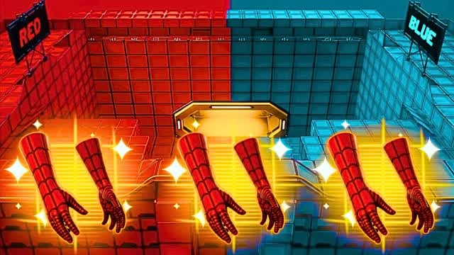 NEW SEASON WEB RED VS BLUE🔴🔵 — Fortnite Creative map
