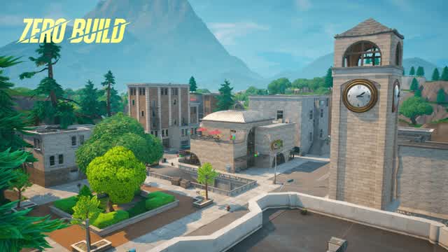 TILTED ZONE WARS (ZERO BUILD) — Fortnite Creative map cover art