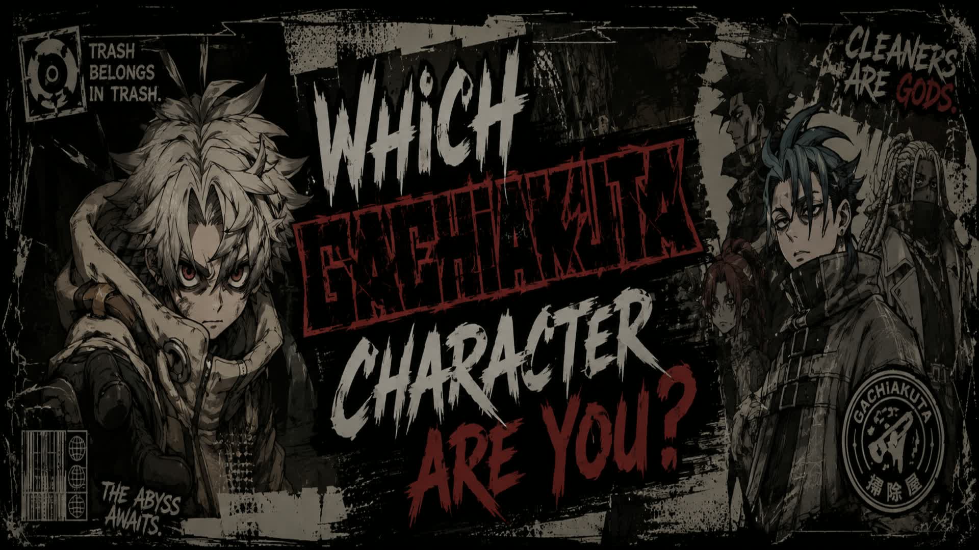 Which Gachiakuta Character Are You? — Fortnite Creative map
