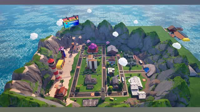 Crazy gun game weapons — Fortnite Creative map cover art