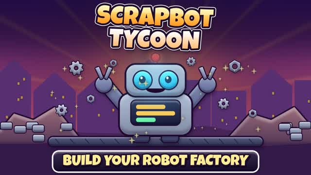 SCRAPBOT TYCOON — Fortnite Creative map cover art