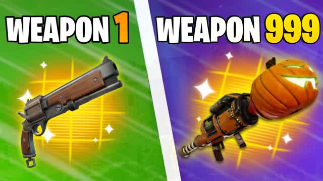 ⭐️TILTED GUN GAME💥ONE SHOT BOTS — Fortnite Creative map