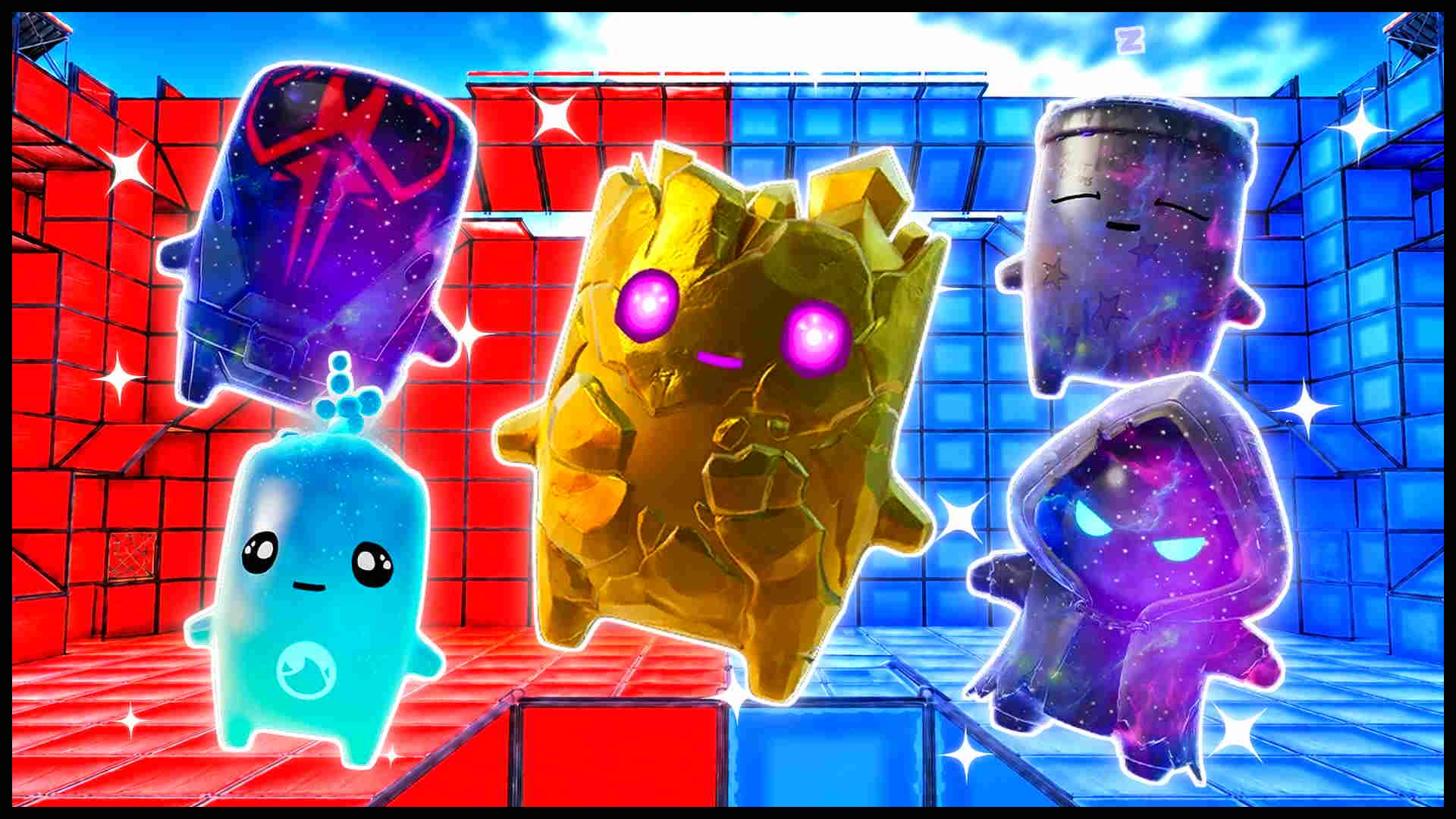 BLUE VS RED QUICK ON THE DRAW 🔵🔴 — Fortnite Creative map