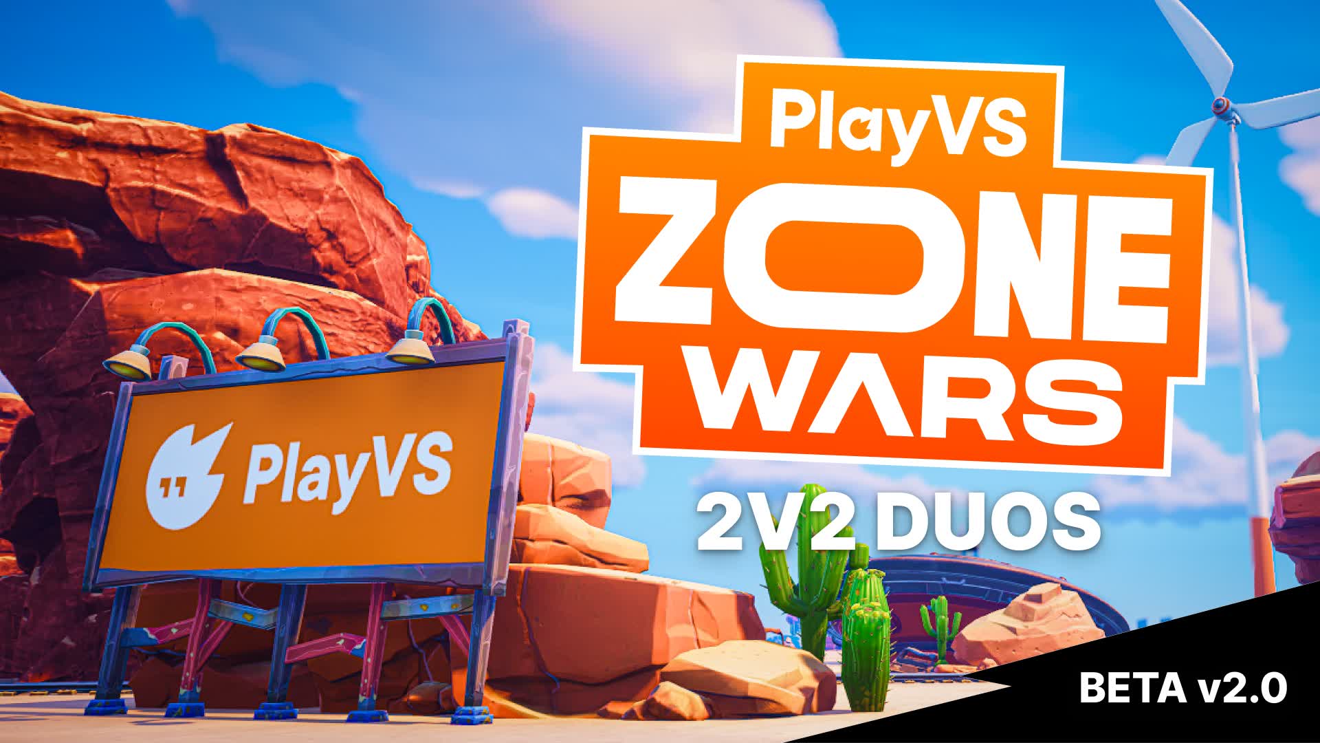 PlayVS Zone Wars — Fortnite Creative map