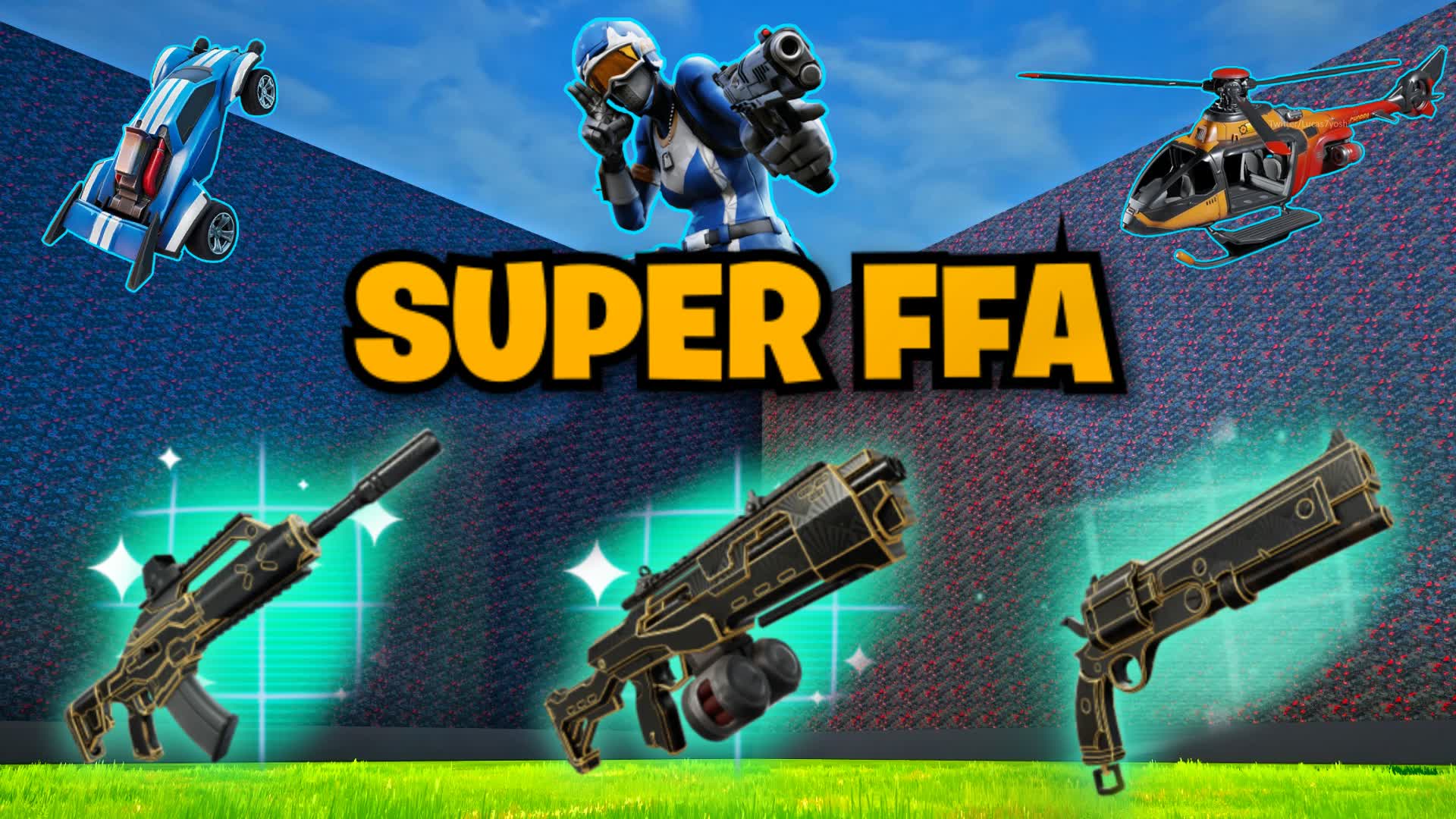 SUPER FFA ⭐ ElMOSQUITO ⭐ — Fortnite Creative map