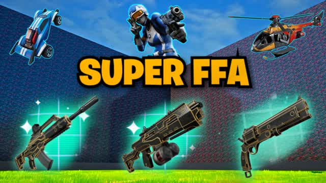 SUPER FFA ⭐ ElMOSQUITO ⭐ — Fortnite Creative map cover art