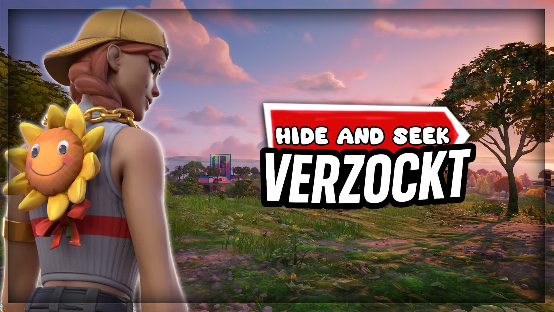 Verzockt HIDE AND SEEK — Fortnite Creative map