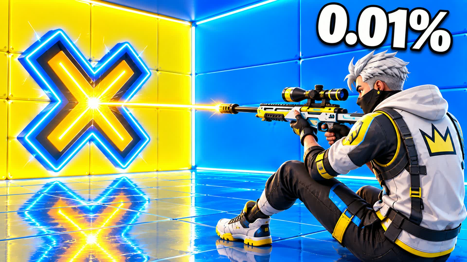 🎯 TRICKSHOT SNIPER ARENA 🔥 — Fortnite Creative map