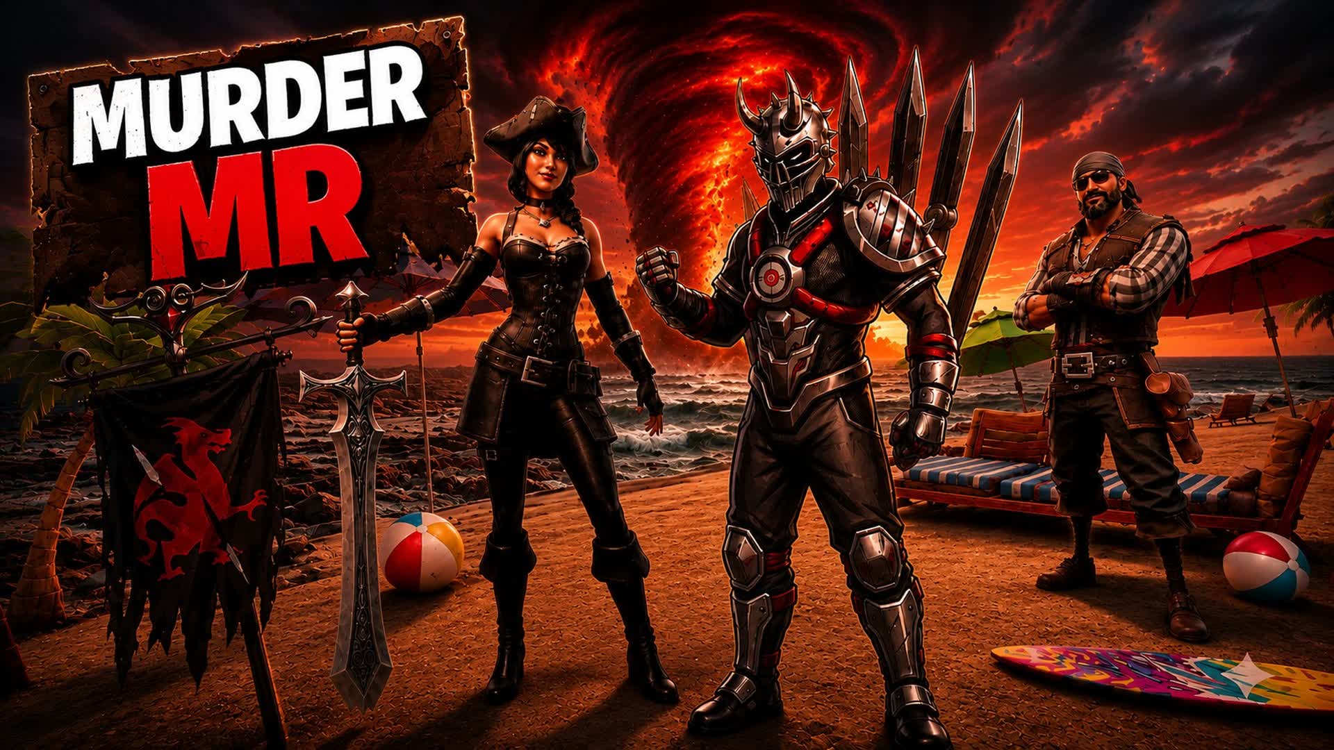 MURDER MR — Fortnite Creative map