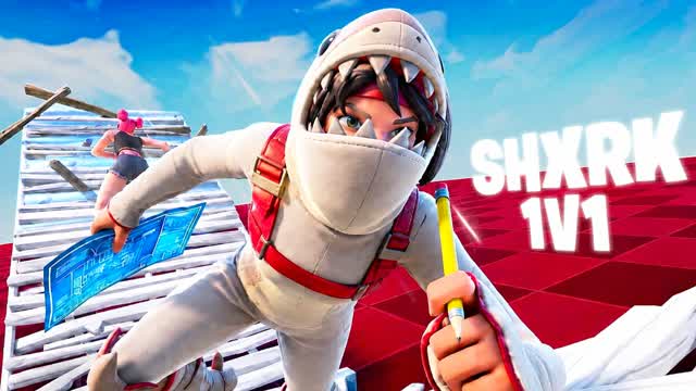 1v1 Build Fight [Shxrk] — Fortnite Creative map cover art
