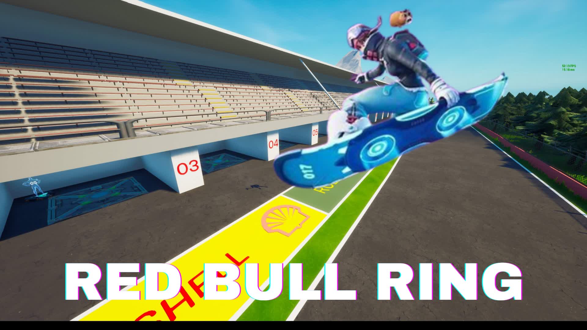 OVERBOARD RACE RED BULL RING — Fortnite Creative map
