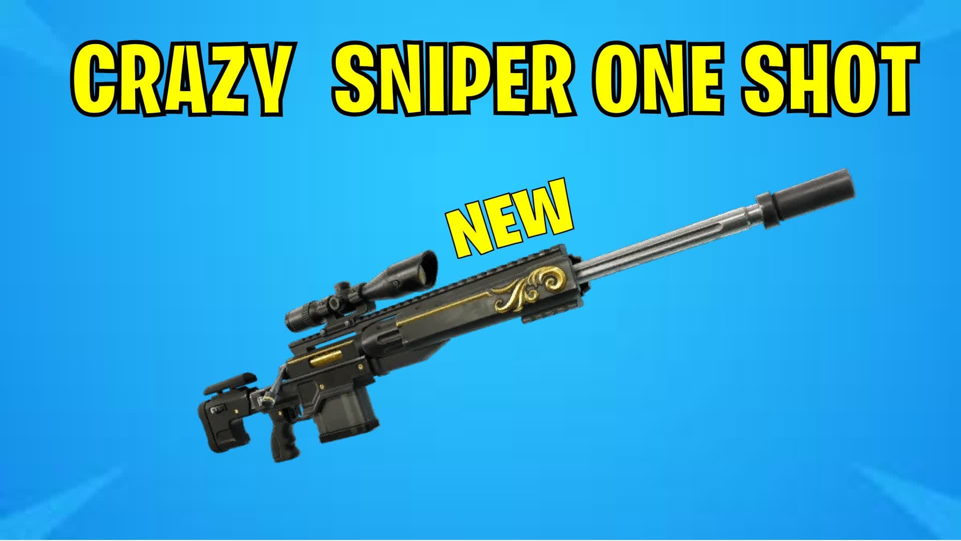 CRAZY  SNIPER ONE SHOT — Fortnite Creative map