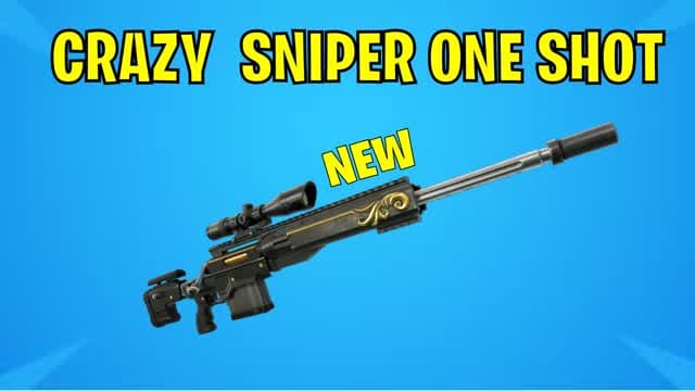 CRAZY  SNIPER ONE SHOT — Fortnite Creative map cover art