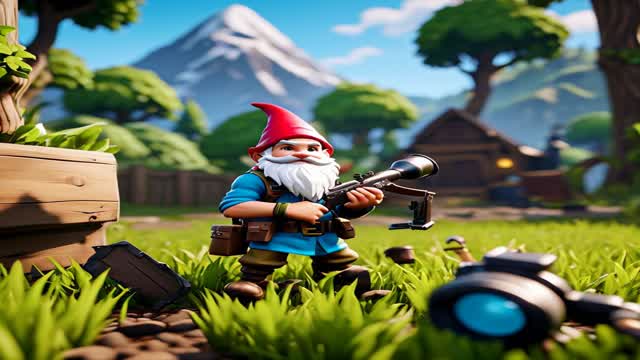 GNOME PROP HUNT — Fortnite Creative map cover art