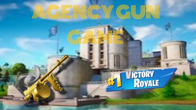 Agency gun game — Fortnite Creative map cover art