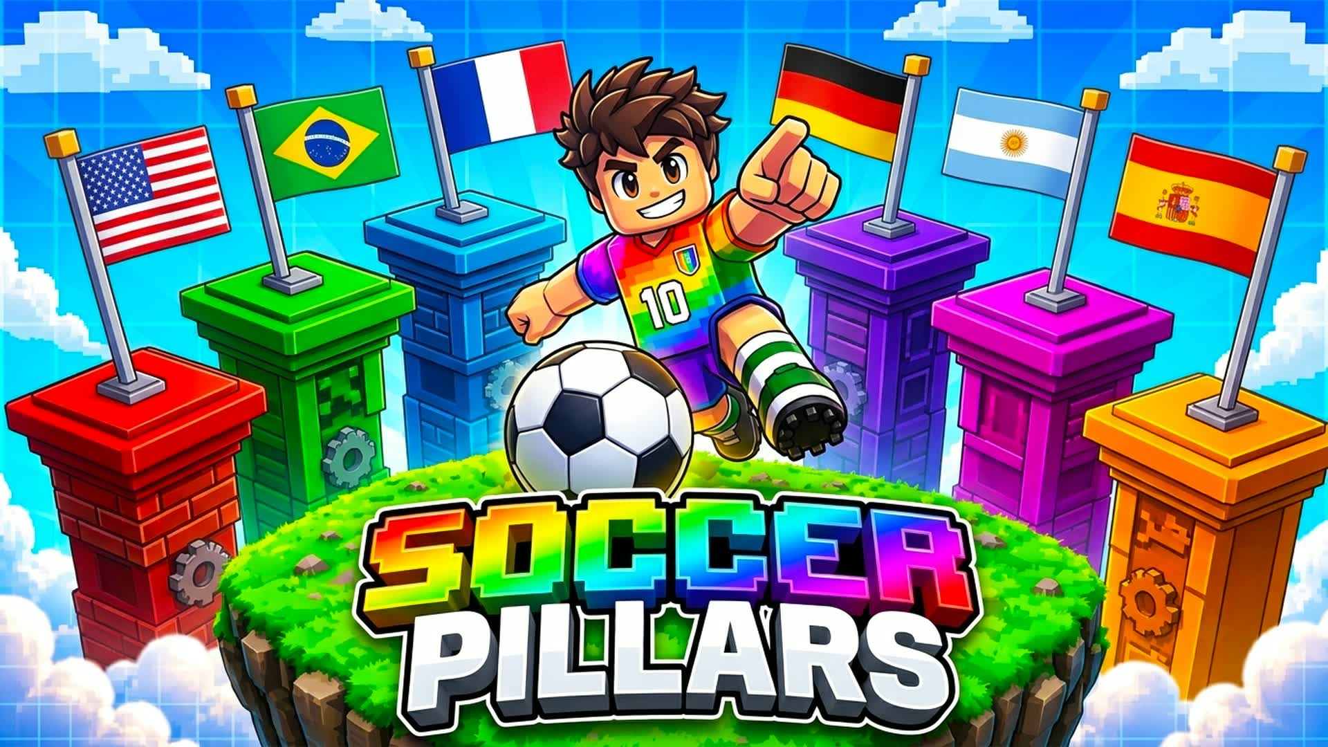 SOCCER PILLARS FOOTBALL — Fortnite Creative map