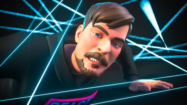 IMPOSSIBLE LASER DEATHRUN ! — Fortnite Creative map cover art