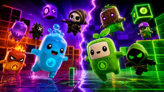 RIVALS SPRITE RED VS BLUE — Fortnite Creative map cover art