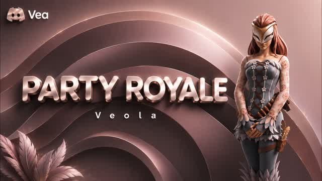 PARTY ROYALE VEOLA — Fortnite Creative map cover art