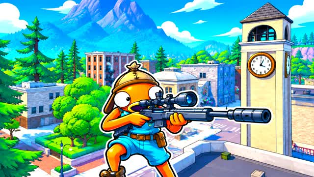 TILTED⭐ SNIPER ONE SHOT 🎯 — Fortnite Creative map