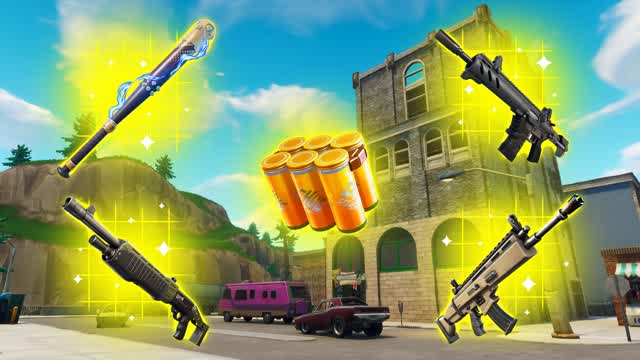 Tilted Zone Wars — Fortnite Creative map cover art