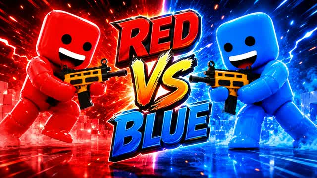 Red vs Blue Ultra Games π΄π΅ β Fortnite Creative map