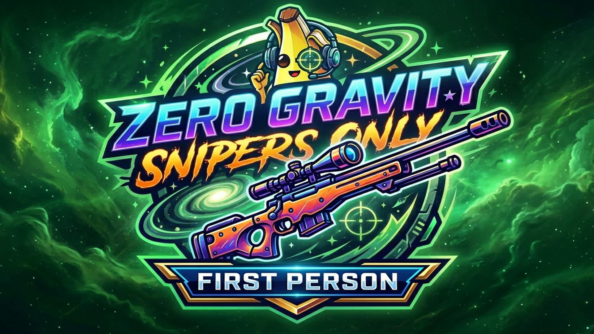 ZERO GRAVITY SNIPERS ONLY [FIRST PERSON] — Fortnite Creative map