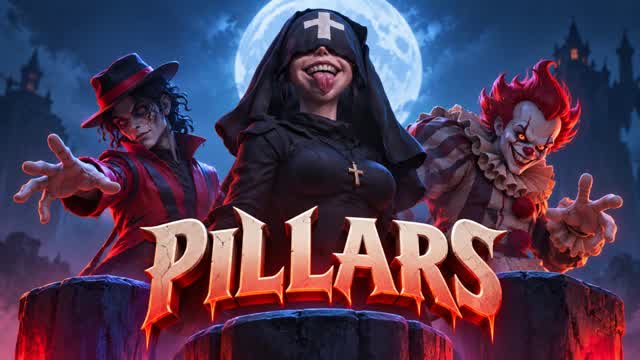 PILLARS OF TERROR — Fortnite Creative map cover art