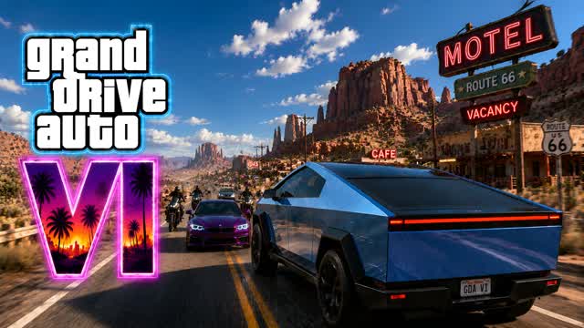 GRAND DRIVE AUTO 6 CITY DRIVE — Fortnite Creative map cover art